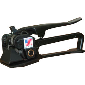 Heavy Duty Feed Wheel Pusher Tensioner for 5/8" To 1-1/4" Strap Width, Black