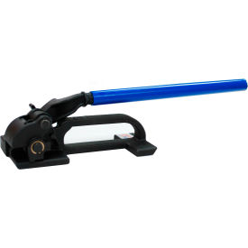 Heavy Duty Feed Wheel Tensioner for 3/4" To 1-1/4" Strap Width, Black/Blue