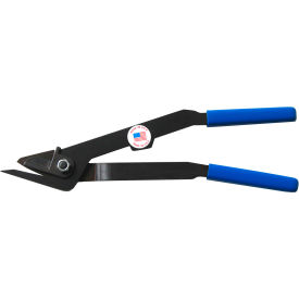 Steel Strapping Cutter for 3/8" To 1-1/4" Strap Width, Black/Blue
