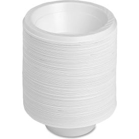 Plastic Bowls, 12 oz, White, 125/Pack
