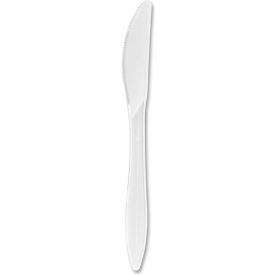 Knives, Polypropylene, White, 1000/Carton