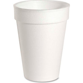 Hot/Cold Foam Cups, 10 Oz., White, 1,000/Carton