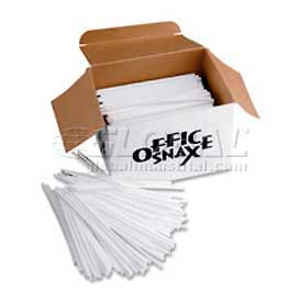 Stirrers, 5"L, Plastic, 1,000/Box, White