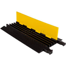 Cable Protector 4-Channel Lineal, Yellow/Black
