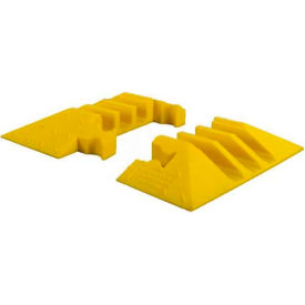 3 Channel End Boot, Pair, Yellow