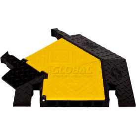 5 Channel Left Turn, Yellow/Black