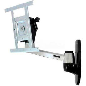 LX HD Wall Mount Monitor Swing Arm, Polished Aluminum