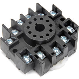 Relay Socket, 300V @ 10 Amps, Din Rail Mountable