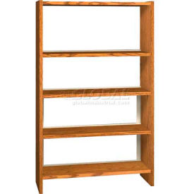 60" Single Face Shelving Base - 37"W x 12-1/4"D x 59-7/8"H Gray