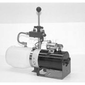 Buyers Manual 3-Way Valve DC Power Unit, 1.36 Qt Poly Reservoir, .250" NPTF Outlet