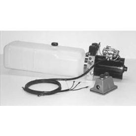 Electric 4-Way Function DC Power Unit, 1.87 Gal Steel Reservoir, .250" NPTF Outlets