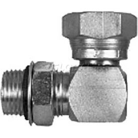 Male Strt. To Fem Pipe Swivel 90 Degree Elbow, 1-1/16 -12, 3/4-14 Npsm Nut-Min Qty 5