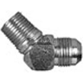 45 Degree Male Elbow, 3/8" Tube O.D., 1/4" Female Pipe Thread - Min Qty 23