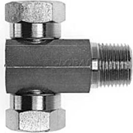 Pipe Swivel To Male Pipe Branch Tee, Npsm Swivel Nut, 3/4-14 Male Npt-Min Qty 6