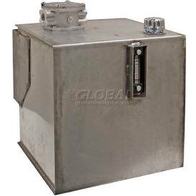 Hydraulic Reservoir W/Intergral Brackets, 30 Gal., Stainless Steel, With 10 Micron Filter