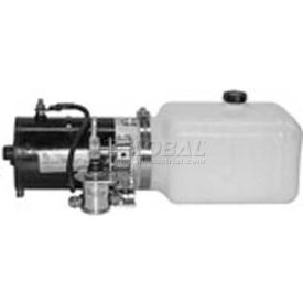 Buyers Manual 3-Way Release Valve DC Power Unit, Gal Poly Reservoir, .250"/.375" NPTF Outlets