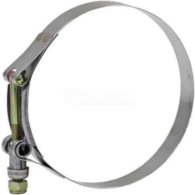 T-Bolt Clamp, 5" Nominal Dia, 4.78" Min Dia, 5.09" Max Dia - Min Qty 12
