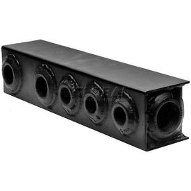 Buyers Return Line Manifold, (3) 3/4" NPT, (2) 1" NPT, (1) 1-1/4" NPT, 14-1/2"L