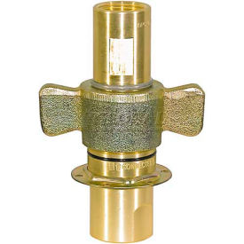 Wing Type Quick Detach Hydraulic Coupler, 1" NPT Coupler, 45 Flow GPM