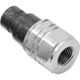 Flush-Face Coupler, 3/4" Npt Port, Male Plug - Min Qty 2