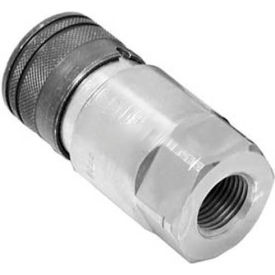 Flush-Face Coupler, 3/8" NPT Port, Female Coupler