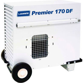 Portable Gas Heater 170 DF, 170000 BTU, LPG/NG