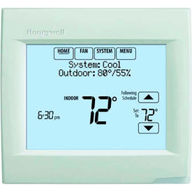 VisionPRO 8000 Thermostat With Redlink - 1H/1C Heat Pump or 1H/1C Conventional - White