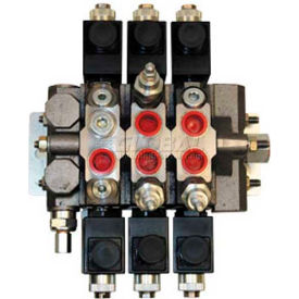 Electrically Operated Sectional Valves, 3 Way w/ PR, 4 Way w/2 PR, PB