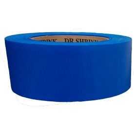 Heat Shrink Tape, 2"W x 180'L, 9 Mil, Blue, 1 Roll