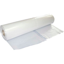 Shrink Wrap, 40'W x 100'L, 7 Mil, Clear, 1 Roll