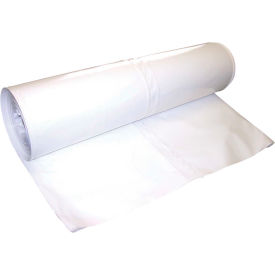 Shrink Wrap, 40'W x 100'L, 8 Mil, White, 1 Roll