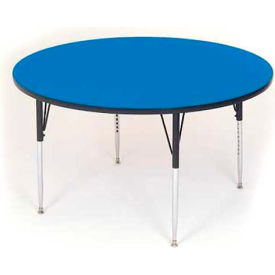 36"L x 36"W, Standard Height, Round - Blue