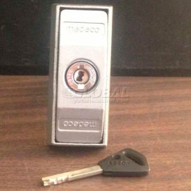 Bike Locker Option-Stainless Steel High Security "T" Handle Locks With 3 User Keys On 350 Series