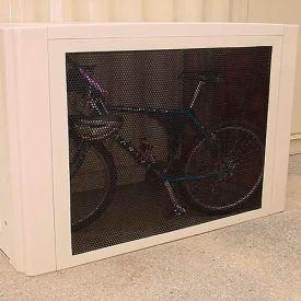 Bike Locker Option-Outside Single Wall On 301, 302, 301P, 301W & 301V Lockers