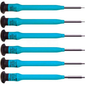 7 Pc. Interchangeable ESD-Safe Metric Hex Driver Set: 6 Blades & 1 Handle