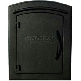 Locking Security Option with Plain Door, Faceplate in Black