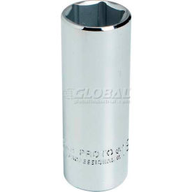 3/8" Drive Deep Socket 13mm - 6 Point, 2-1/8" Long.