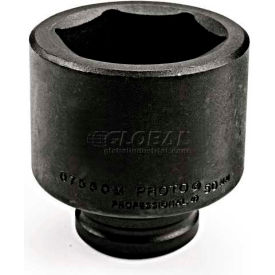 3/4" Drive Impact Socket 17mm - 6 Point, 1-59/64" Long