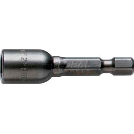 Magnetic Nut Setter-1/4" Hex X 9/16" Socket, 9/16" Socket Body Diameter, 1-7/8" Length