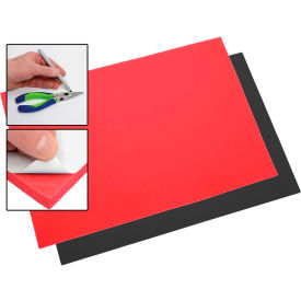 Do-It-Yourself Black/Red Foam Drawer Liner Kit