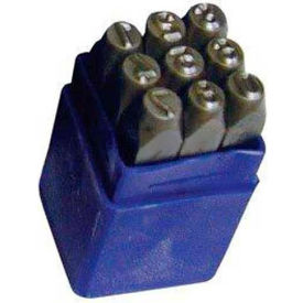 1/16" 9 Pc. Figure Steel Stamp Set