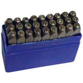 1/16" 36 Pc. Letter & Figure Steel Stamp Set