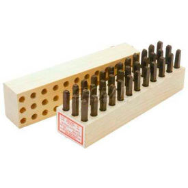 1/8" General Purpose Letter Steel Stamp Set - 27 Piece
