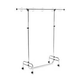 Adjustable Pocket Chart Stand, Adjustable 42" to 77"H, Silver