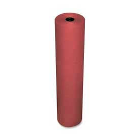 Rainbow colored Kraft Duo-Finish Paper, 36"W x 1000'L, Scarlet