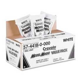 Model Magic Clay Value Pack, 6 lb., White, 12/Carton