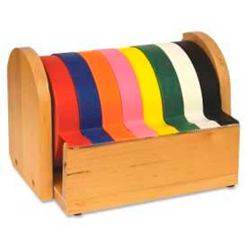 Wood Tape Holder, Holds 8 Rolls, Natural