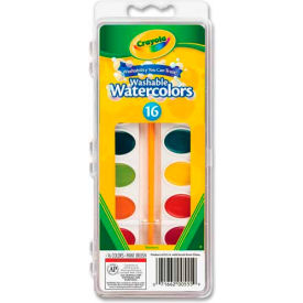 Washable Watercolors Set, 16 Color Set