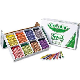 Jumbo Crayons Classpack, 8 Colors, 200/Box