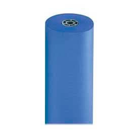 Rainbow Colored Kraft Duo-Finish Paper, 36"W x 1000'L, Royal Blue